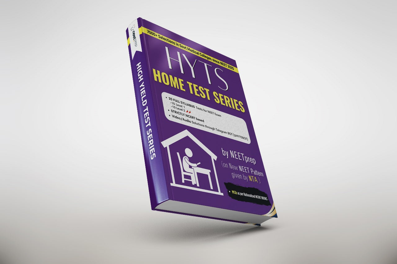 NEET 2026/27 - Combo Offer - Home Test Series Book + Page-Wise Flashcards till NEET 2026
