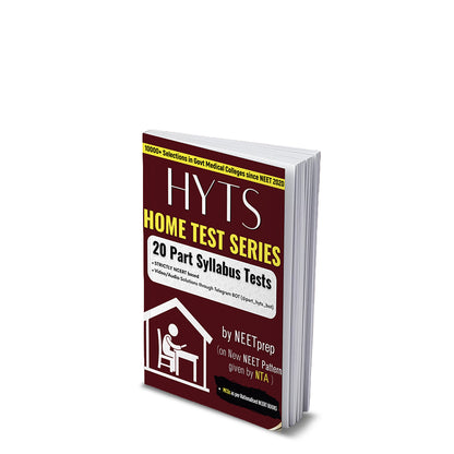 NEET 2026/27 - Part  Home Test Series Book