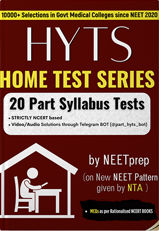 NEET 2026/27 - Part  Home Test Series Book